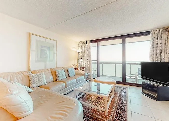 Elegant Beachfront With Balcony Washer & Dryer Ac Pools Sauna & Gym